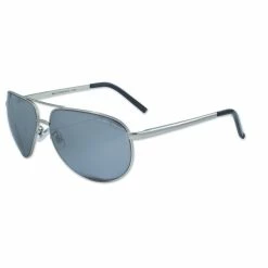 Global Vision Eyewear Aviator 4 Silver Frame W/Flash Mirror Lens Sunglasses
