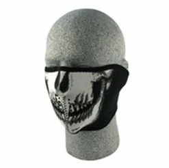 ZAN Headgear Neoprene Skull Face Half Mask