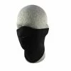 ZAN Headgear Neoprene Black 3-panel Half Mask