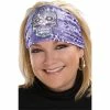 That's A Wrap Eye Candy Bandana Purple Knotty Band
