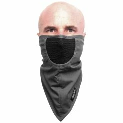 Schampa FaceFit Dark Gray Tieback Face Mask