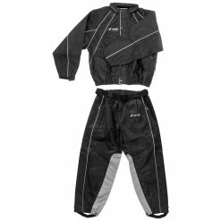 Frogg Toggs Hogg Togg Black Rain Suit With Heat Resistant Leg Liners