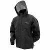 Frogg Toggs Men's Bull Frogg Black Rain Jacket