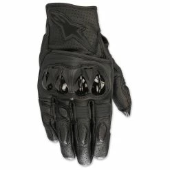 Alpinestars Men's Celer V2 Black/Black Leather Gloves