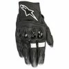 Alpinestars Men's Celer V2 Black/White Leather Gloves