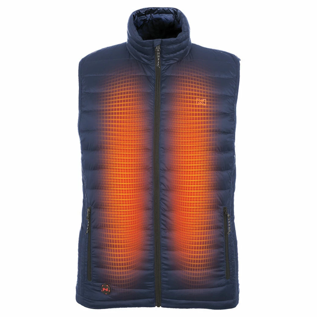 Mobile Warming Men's Endeavor Heated Dark Navy Vest 2 Mobile Warming Men's Endeavor Heated Dark Navy Vest - Image 2
