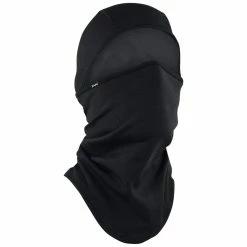 ZAN Headgear Sportflex Series Black Convertible Balaclava