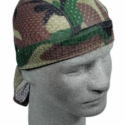ZAN Headgear Woodland Camo Vented Flydanna