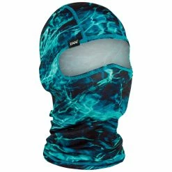 ZAN Headgear Mossy Oak Break-up Agua Seawater Polyester Balaclava