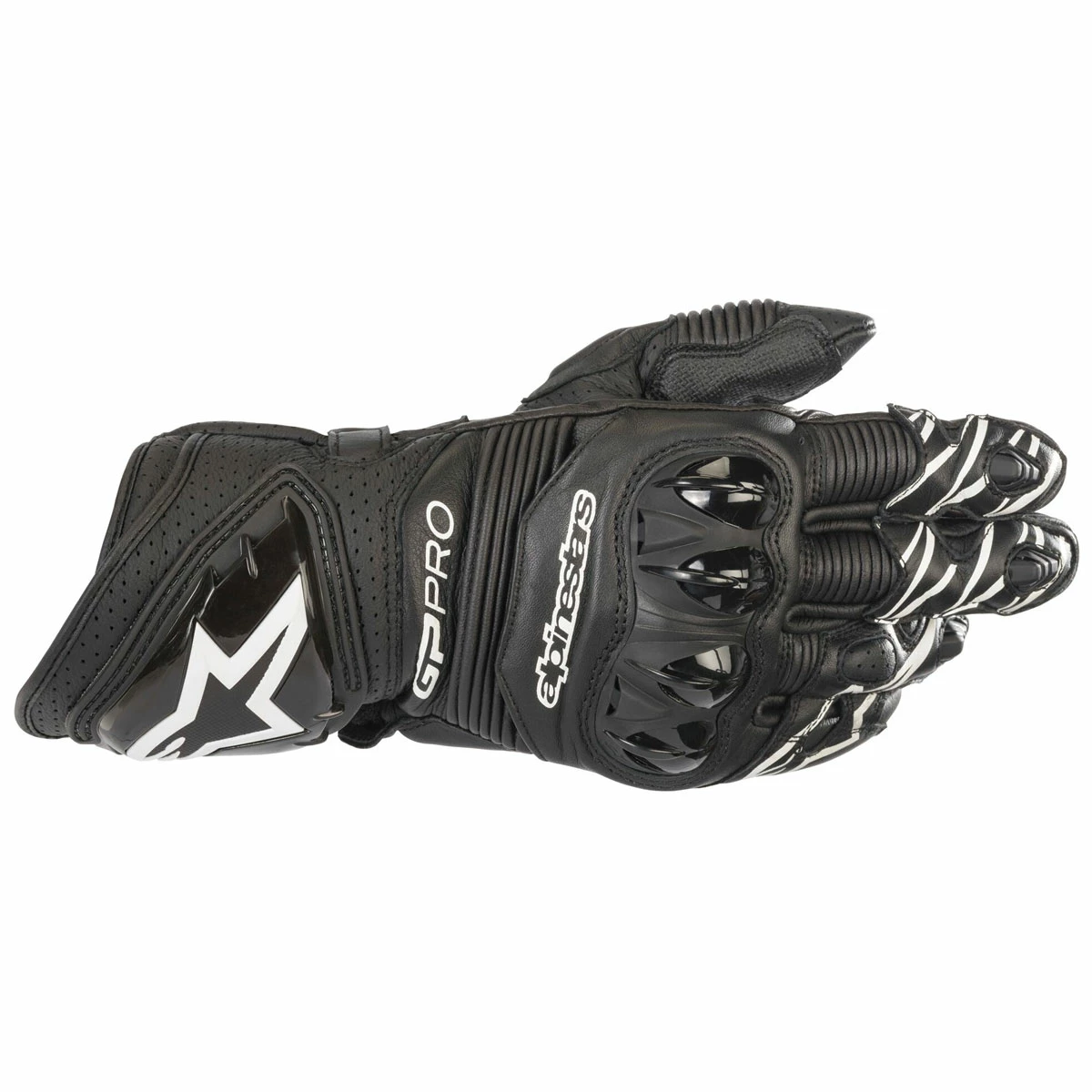 Alpinestars Men's GP Pro R3 Black Leather Gloves 1 Alpinestars Men's GP Pro R3 Black Leather Gloves