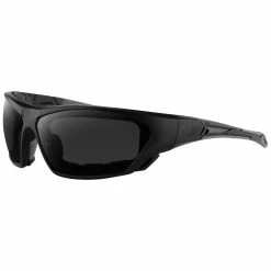 Bobster Crossover Convertible Matte Black Sunglasses