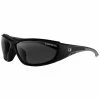 Bobster Rider Removable Foam Matte Black Sunglasses
