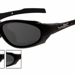 Wiley X XL-1 Advanced Matte Black Frame Changeable Sunglasses