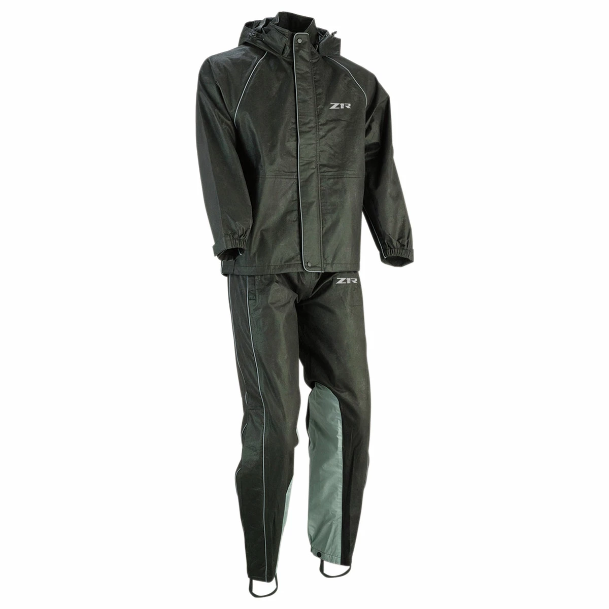 Z1R Men's Black Rain Suit 1 Z1R Men's Black Rain Suit