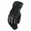Z1R Men's Reaper II Black Leather Gloves