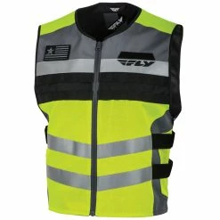FLY Racing Street Men's Fast Pass Hi-Viz Yellow Vest