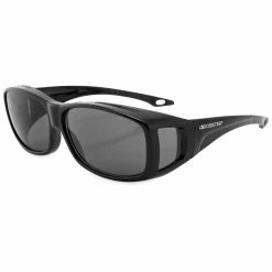 Bobster Condor 2 Black Frame Sunglasses With Smoked Lenses