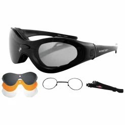 Bobster Spektrax Convertible Sunglass With Interchangeable Lenses