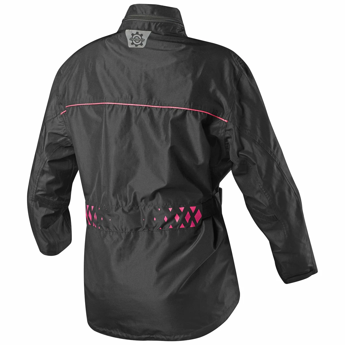 Firstgear Women's Trition Black/Pink Rain Jacket 2 Firstgear Women's Trition Black/Pink Rain Jacket - Image 2