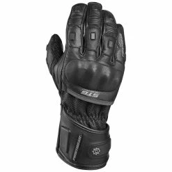 Firstgear Men's Kinetic Sport Tour Black Leather Gloves