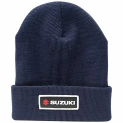 Factory Effex Men's Suzuki Navy Blue Beanie
