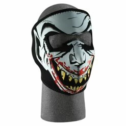 ZAN Headgear Neoprene Face Mask, Glow In The Dark Vampire