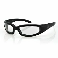 ZAN Headgear New York Black Sunglasses With Clear Lens And Foam Seals