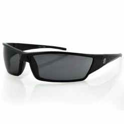 ZAN Headgear Utah Black Sunglasses With Smoke Lens