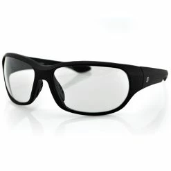 ZAN Headgear New Jersey Black Sunglasses With Clear Lens
