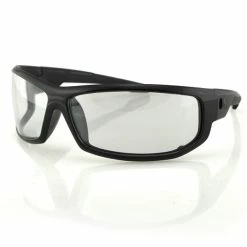 Bobster AXL Black Sunglasses With Clear Lens