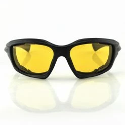 Bobster Desperado Black Sunglasses With Yellow Lens -Motorcycle Accessories Shop 505 071 C V1