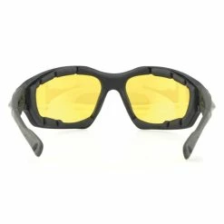 Bobster Desperado Black Sunglasses With Yellow Lens -Motorcycle Accessories Shop 505 071 D V1
