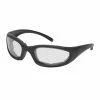 Chap'el Performance Padded Black Sunglasses With Clear Lens