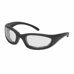 Chap'el Performance Padded Black Sunglasses With Clear Lens