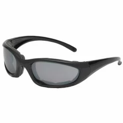 Chap'el Performance Padded Black Sunglasses With Smoke Lens