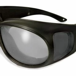 Global Vision Eyewear Outfitter 24 Photochromic Black Sunglasses With Clear Lens