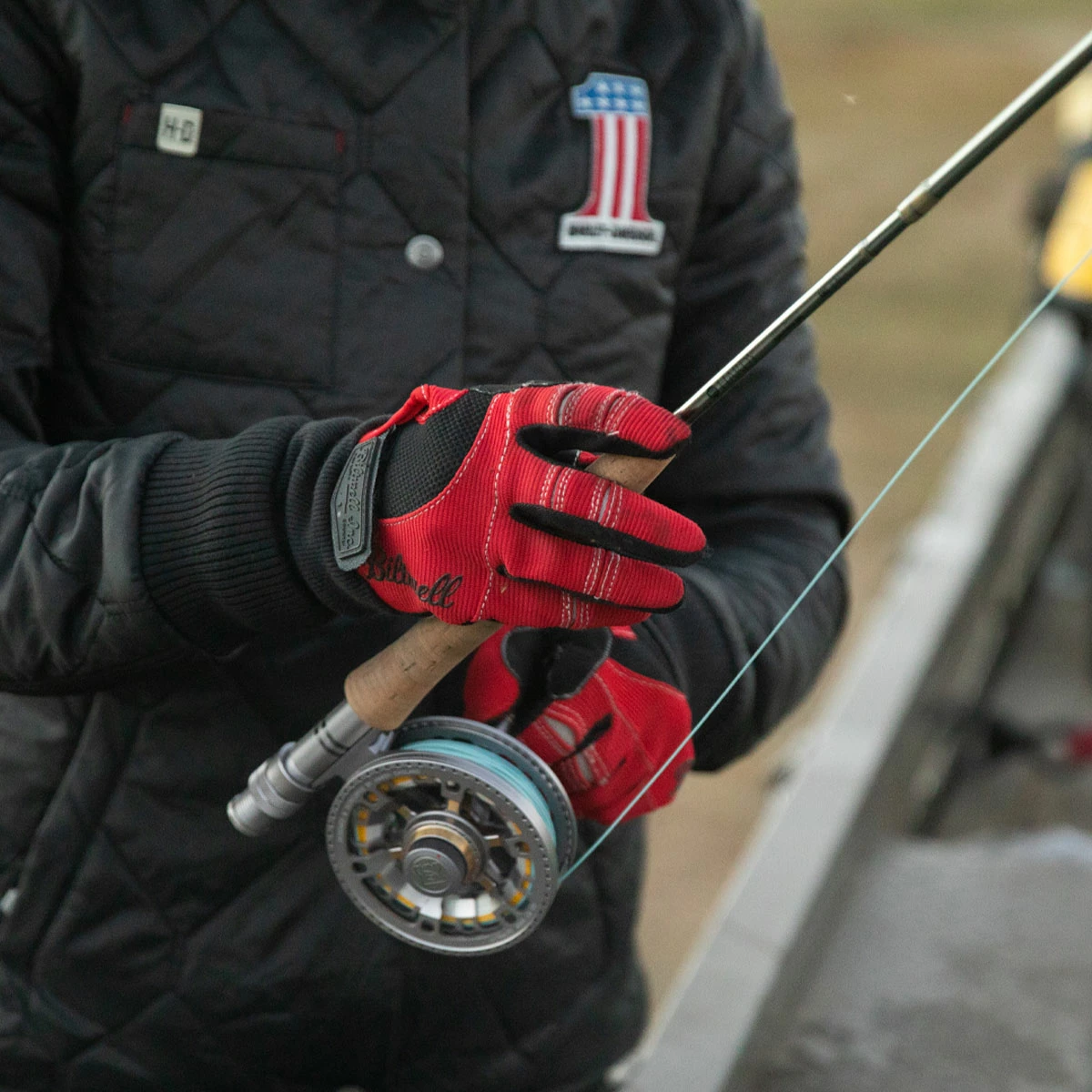 Biltwell Inc. Men's Red/Black Moto Gloves 4 Biltwell Inc. Men's Red/Black Moto Gloves - Image 4