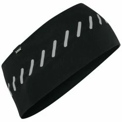 ZAN Headgear Sportflex Reflective Black Headband