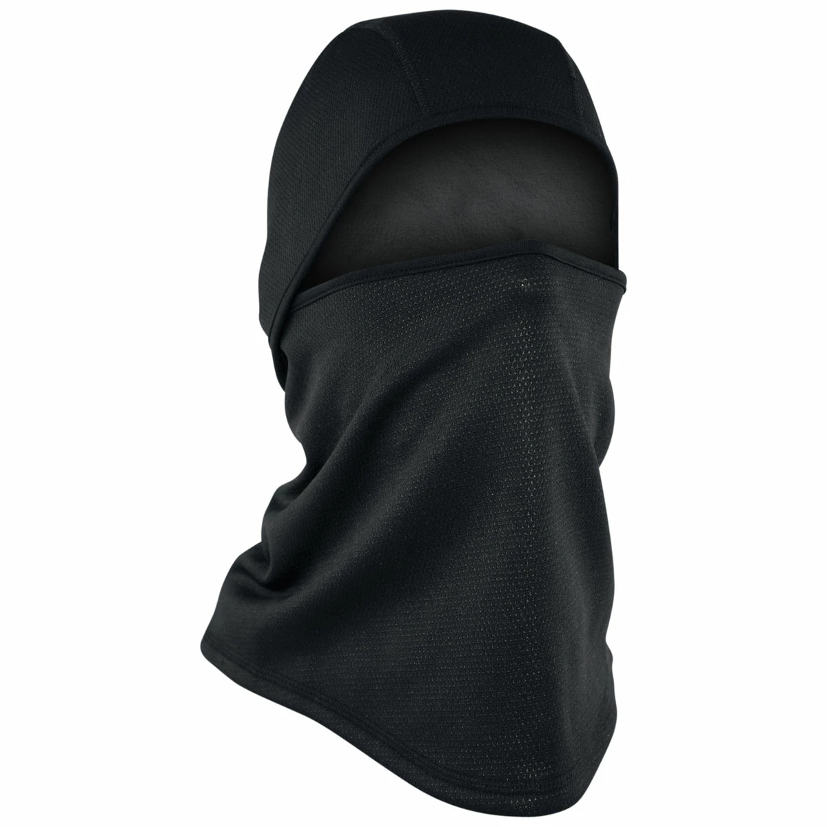 ZAN Headgear Sportflex Windproof Convertible Black Balaclava 1 ZAN Headgear Sportflex Windproof Convertible Black Balaclava
