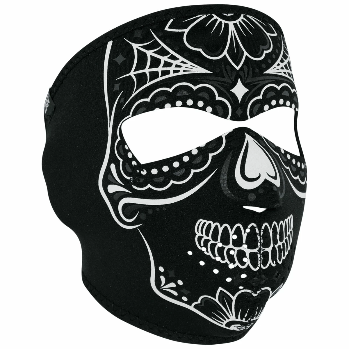 ZAN Headgear Calavera Glow In The Dark Neoprene Full Face Mask 1 ZAN Headgear Calavera Glow In The Dark Neoprene Full Face Mask