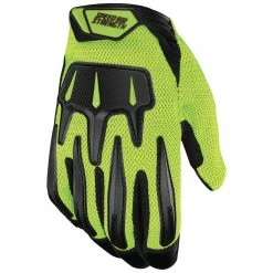 Speed And Strength Men's Hot Head Hi-Viz/Black Mesh Gloves