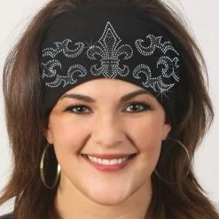 That's A Wrap Fleur De Lis Tribal Bling Knotty Band