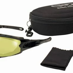 Global Vision Eyewear Shorty 24 A/F Sunglasses With Yellow Lenses