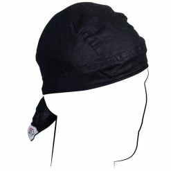 ZAN Headgear Solid Black Flydanna