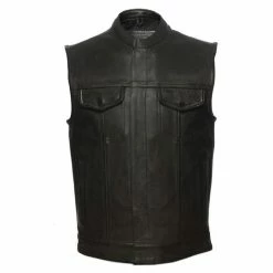 First Manufacturing Co. Men's Hotshot Leather Vest