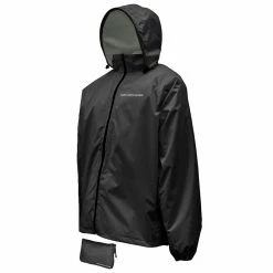 Nelson Rigg Nelson-Rigg Compact Waterproof Black Rain Jacket