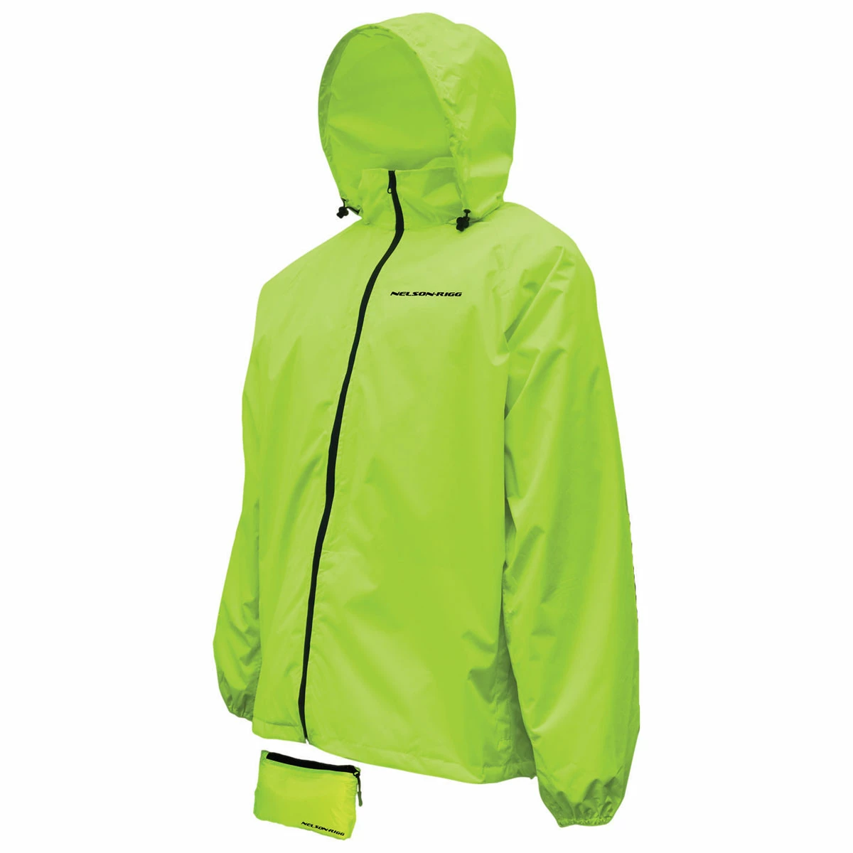 Nelson Rigg Nelson-Rigg Compact Waterproof Hi-Viz Rain Jacket 1 Nelson Rigg Nelson-Rigg Compact Waterproof Hi-Viz Rain Jacket