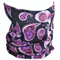 ZAN Headgear Purple Paisley Motley Tube