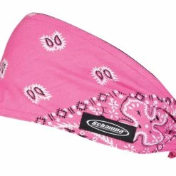 Schampa Mini Doo-Z Pink/White Paisley Headband