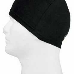 Schampa Black Stretch Skull Cap